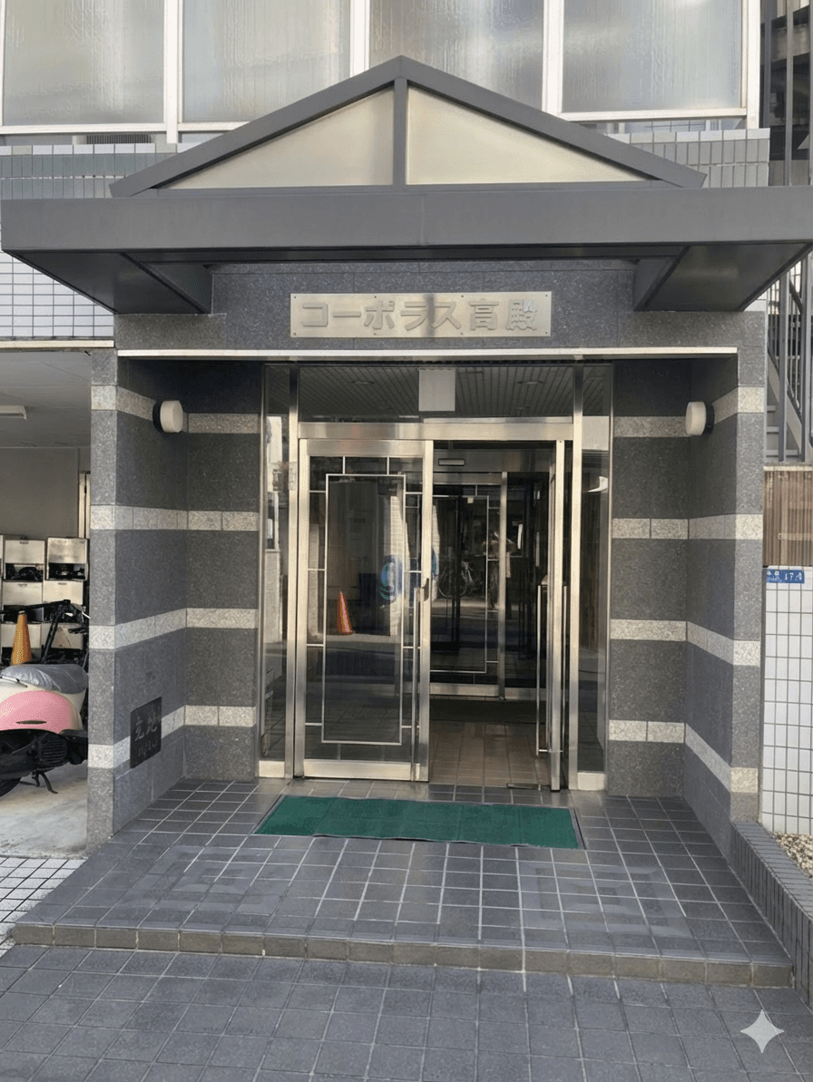 ホームの別アングルからの外観